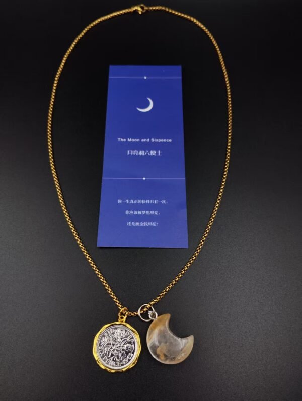 Six pence lucky coin Necklaces